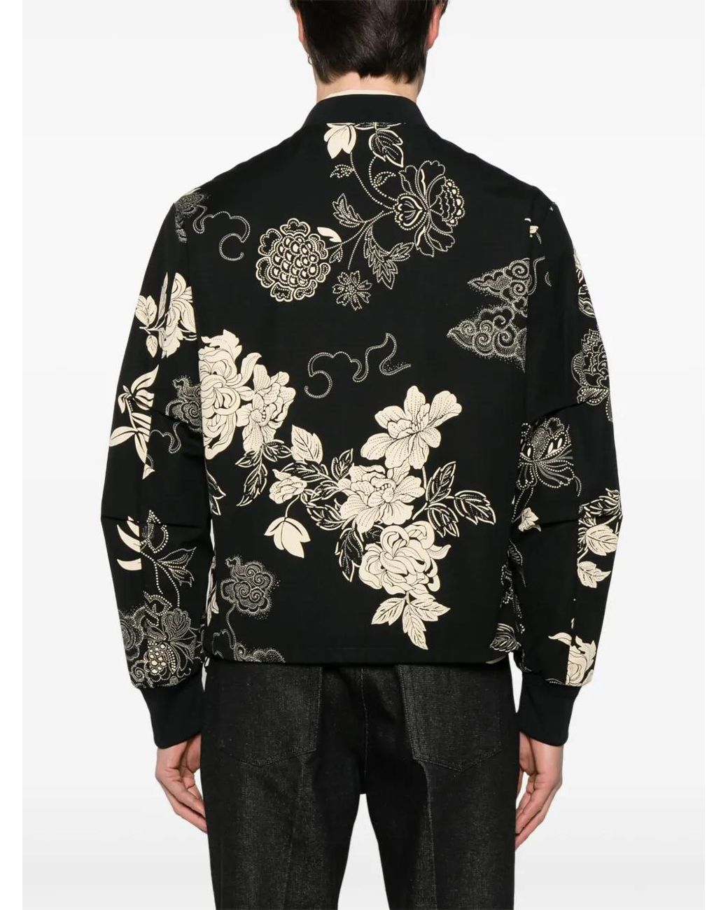 Bomber Vandea di Moncler in Black da Uomo