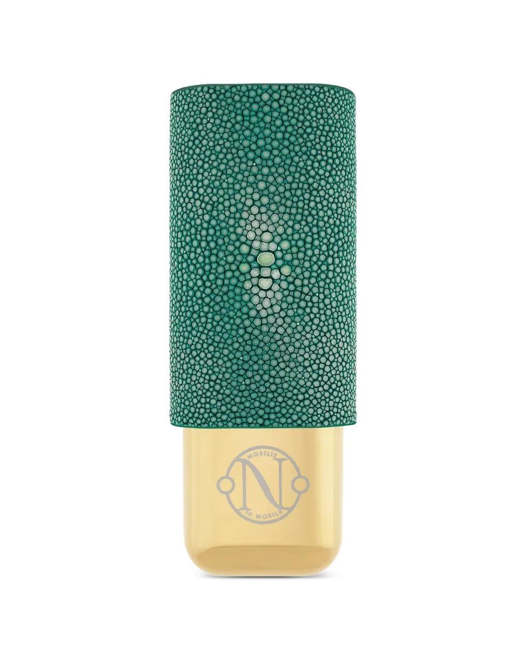 S T Dupont Green 2 Cigar Case