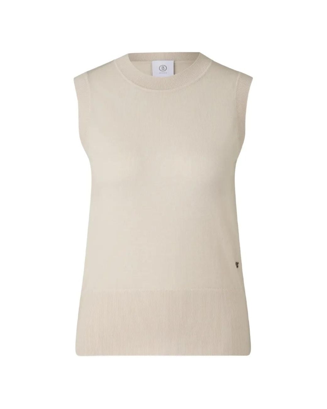 Bogner Natural Isola Knitted Tank Top