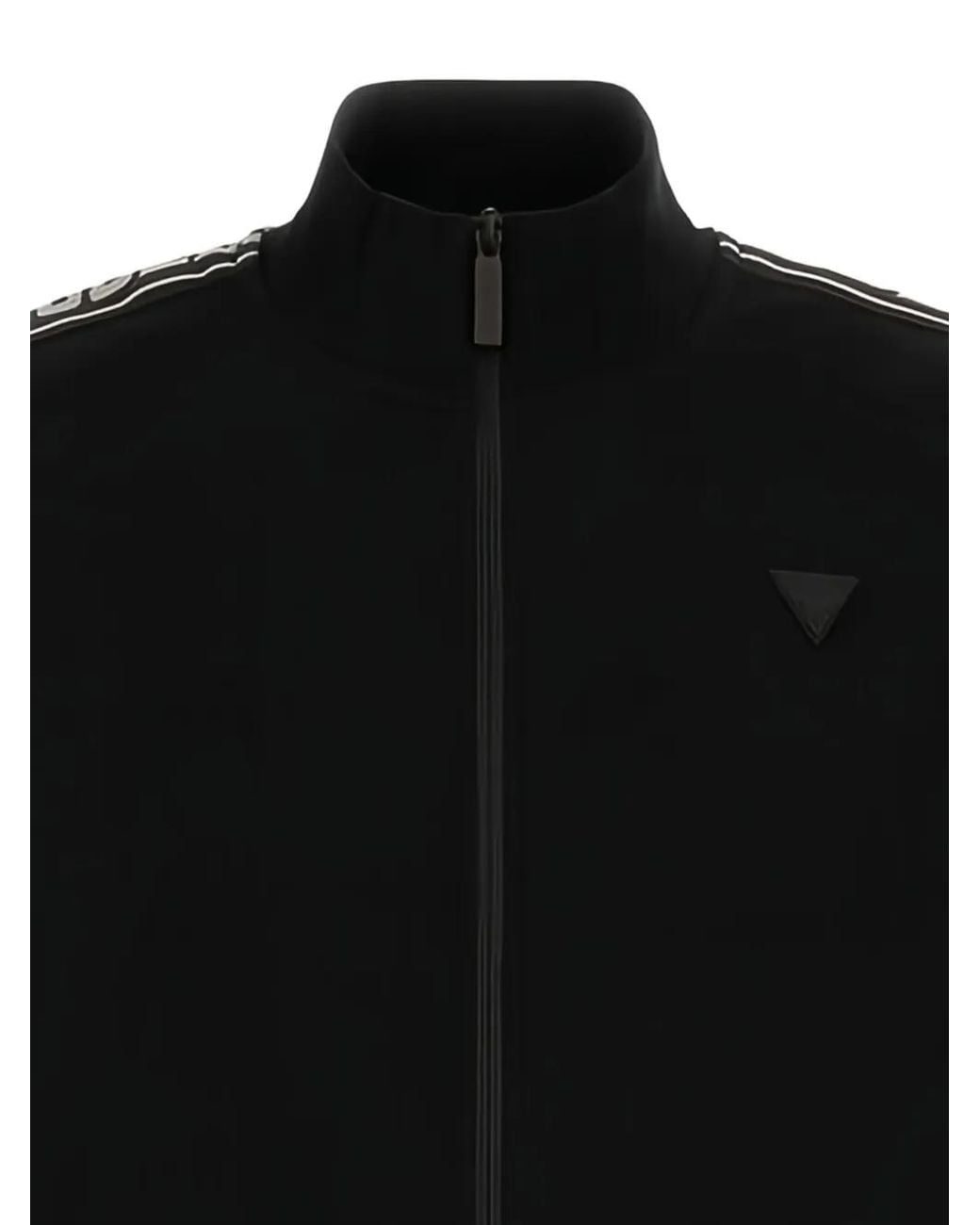 Guess Black Full-Zip Sweatshirt for men