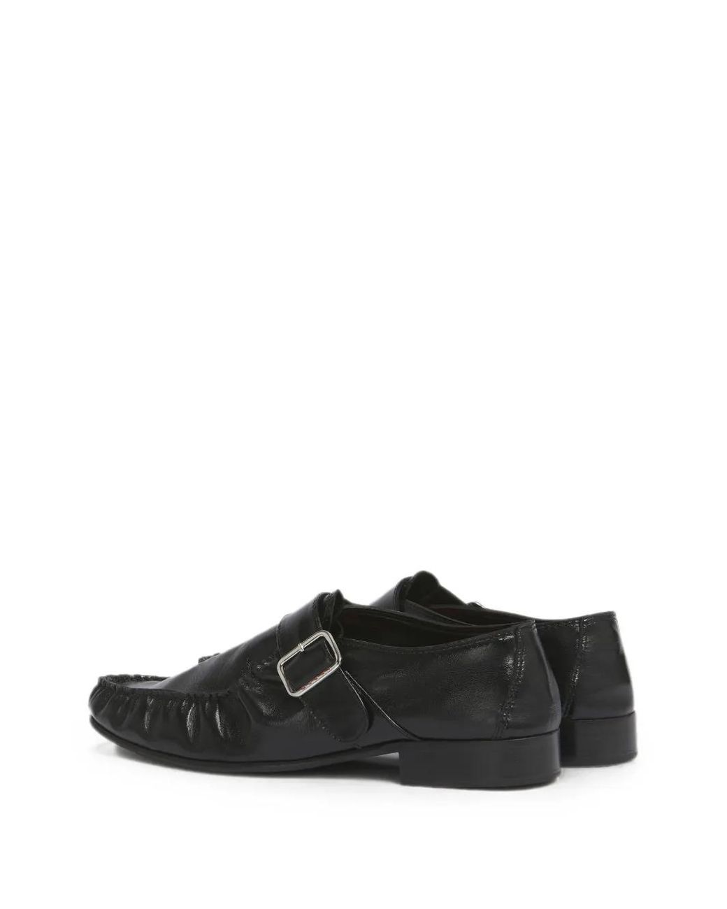 Marni White Leather Barry Loafers for men