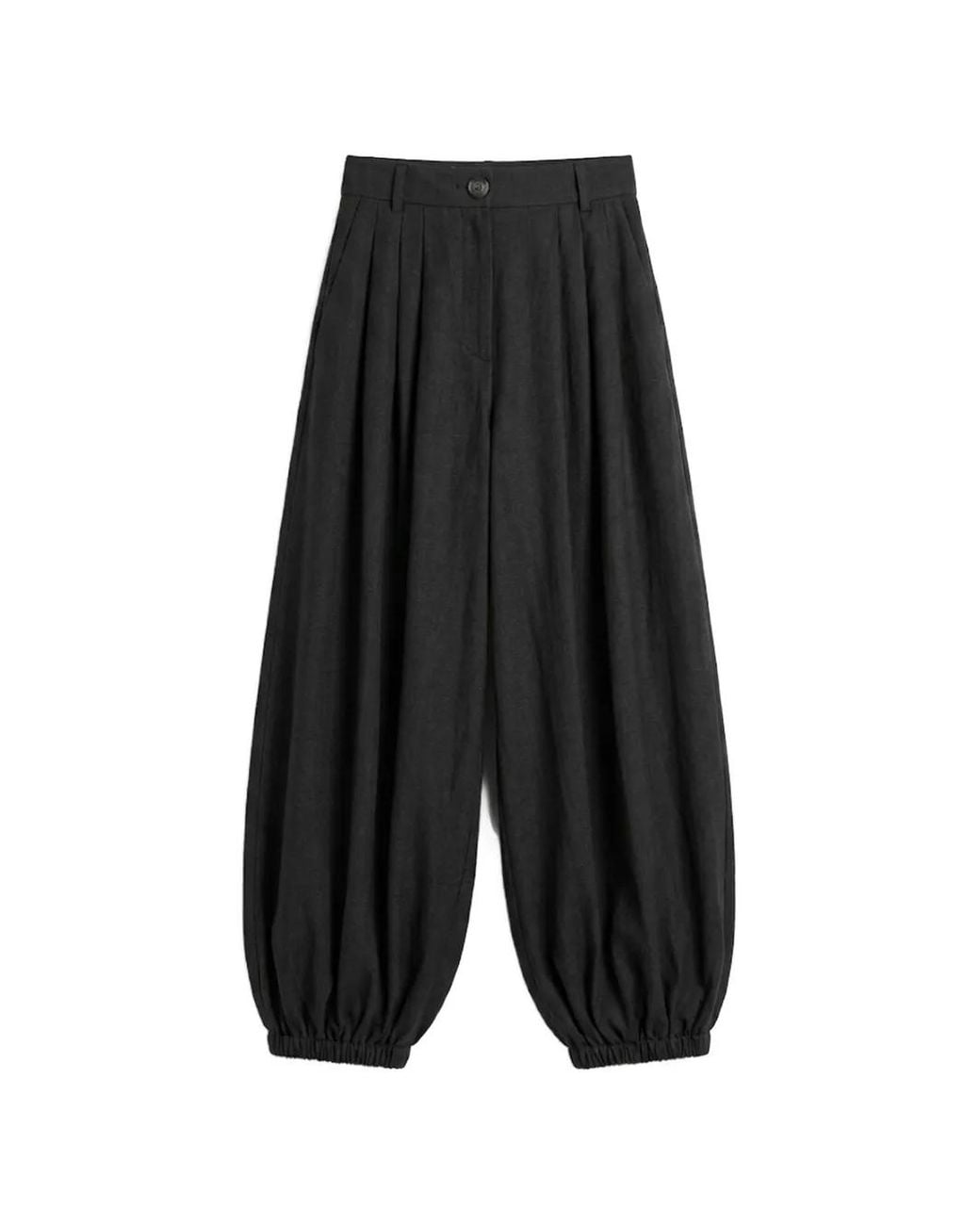 Thelatest Black Dilan Balloon Trousers