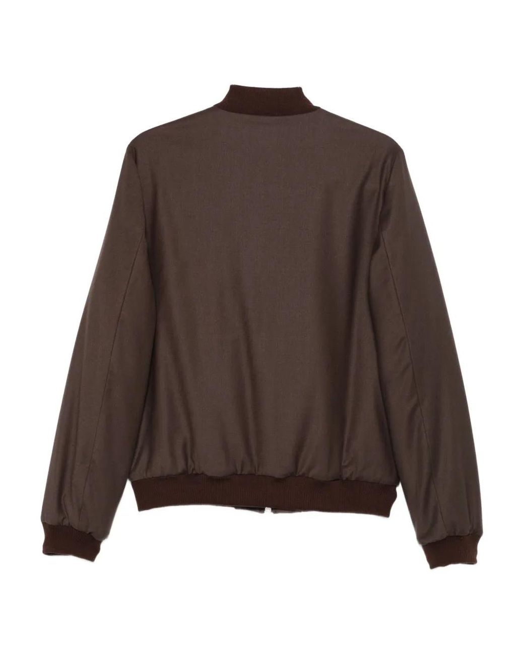Costumein Brown Zip Jacket for men