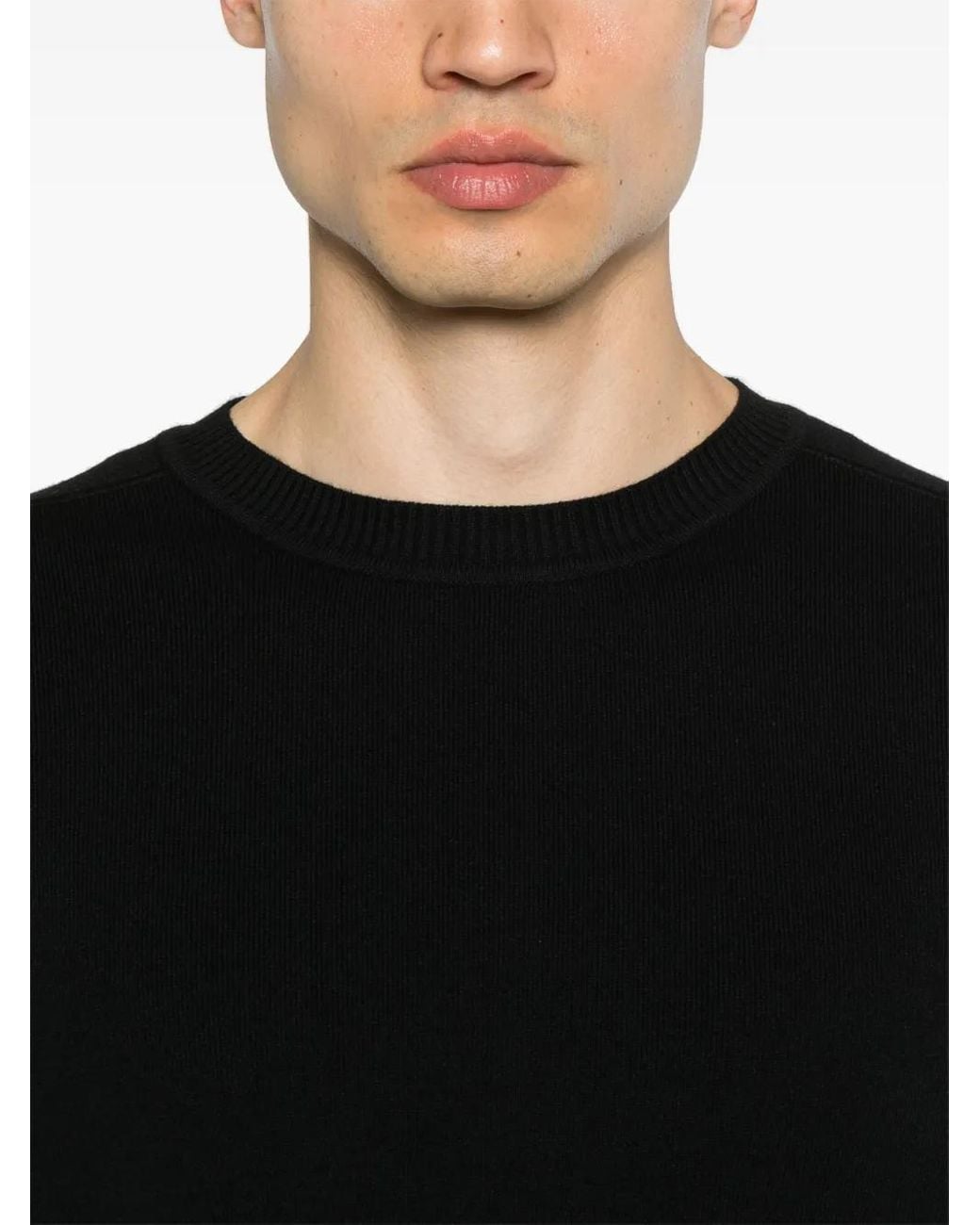 C P Company Geribbelde Sweater in het Black voor heren