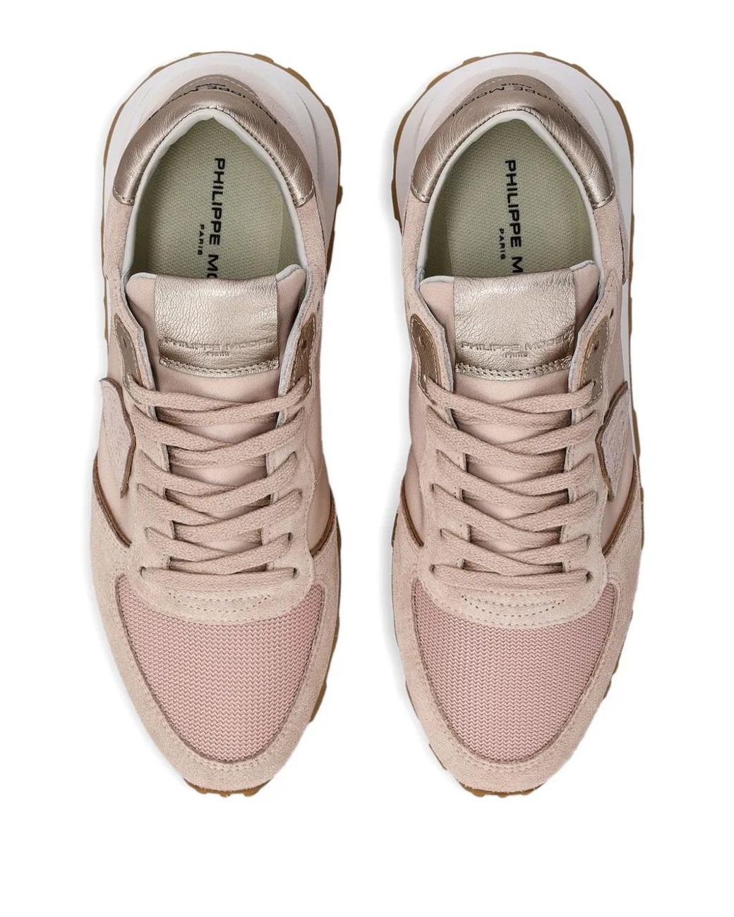 Philippe Model Pink Tropez Haute Lace-Up Sneakers