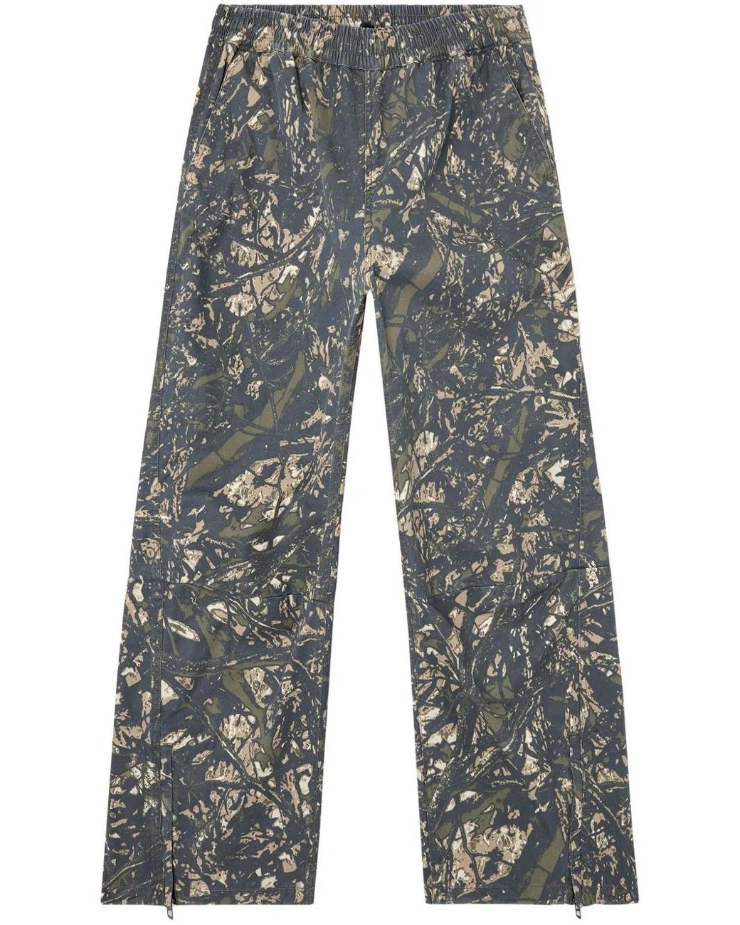 DIESEL Gray P-Lint Track Pants for men
