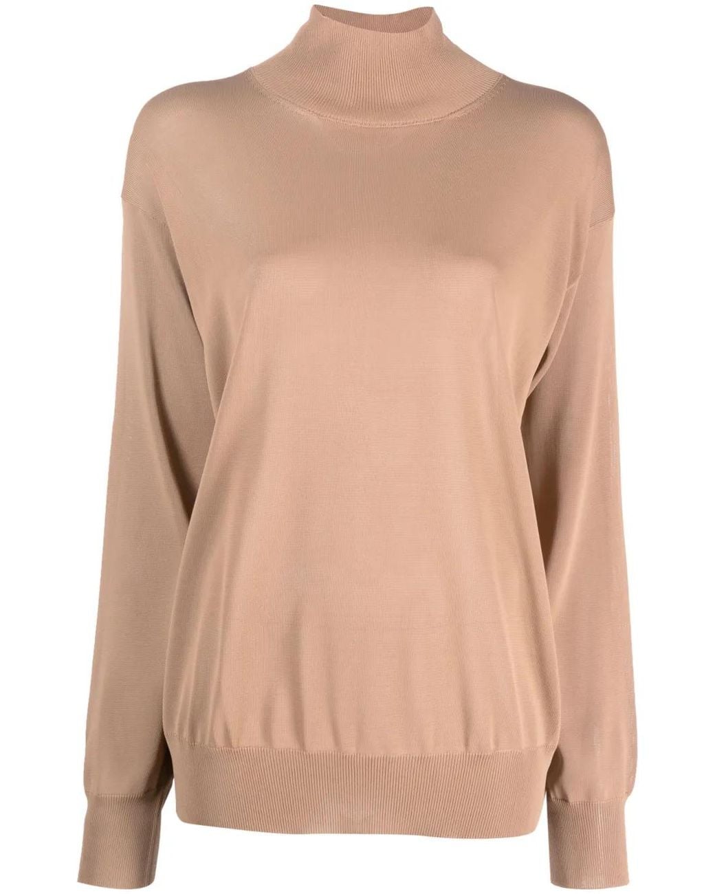 Khaite Natural The Paco Knitted Crepe Jumper