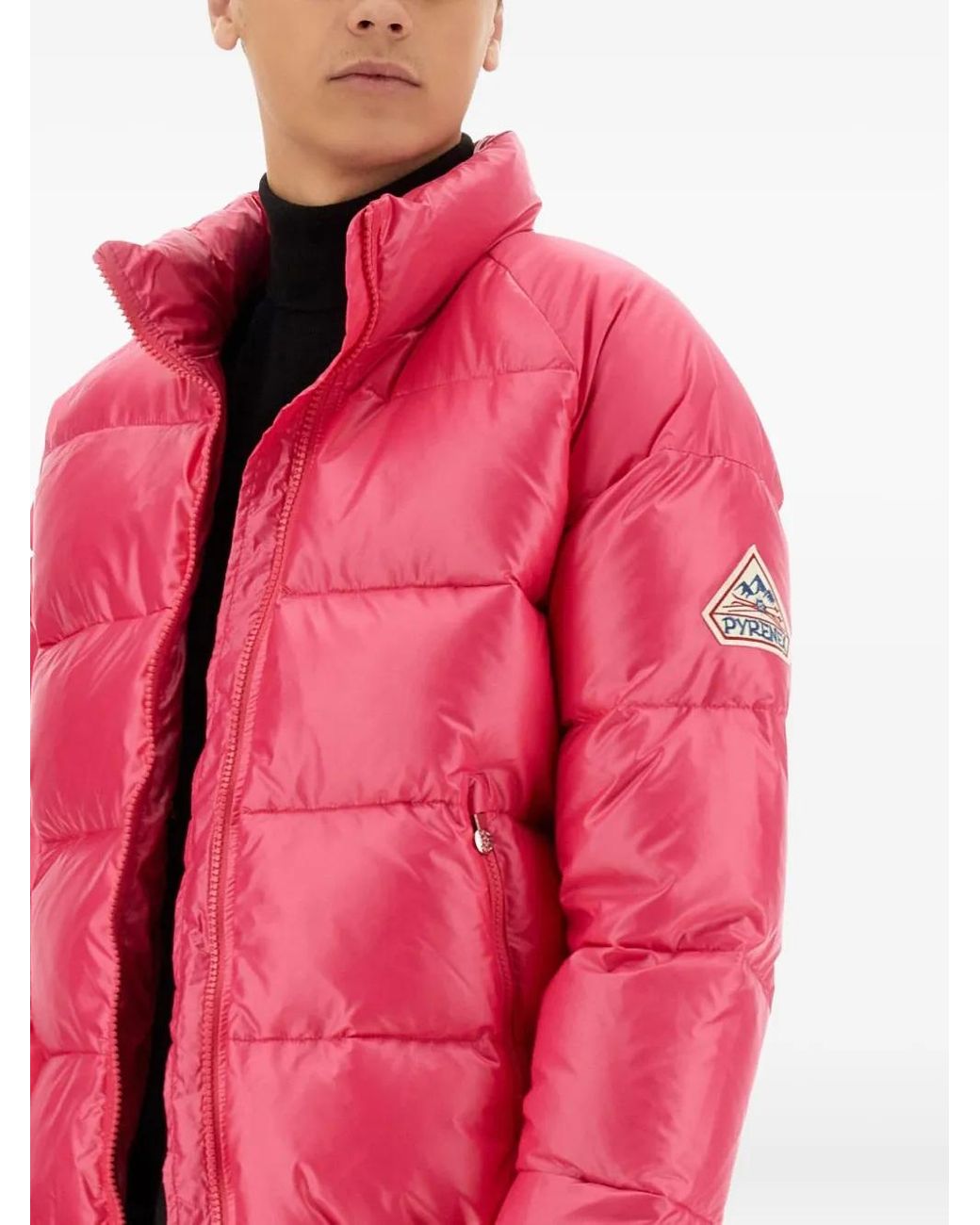 Pyrenex Pink Vintage Mythic Zip Quilted Jacket