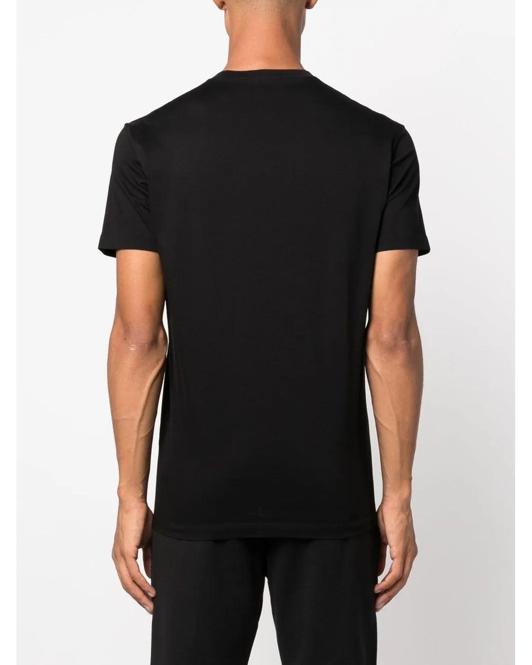 DSquared² Black Goth Surfer Short-Sleeve T-Shirt for men