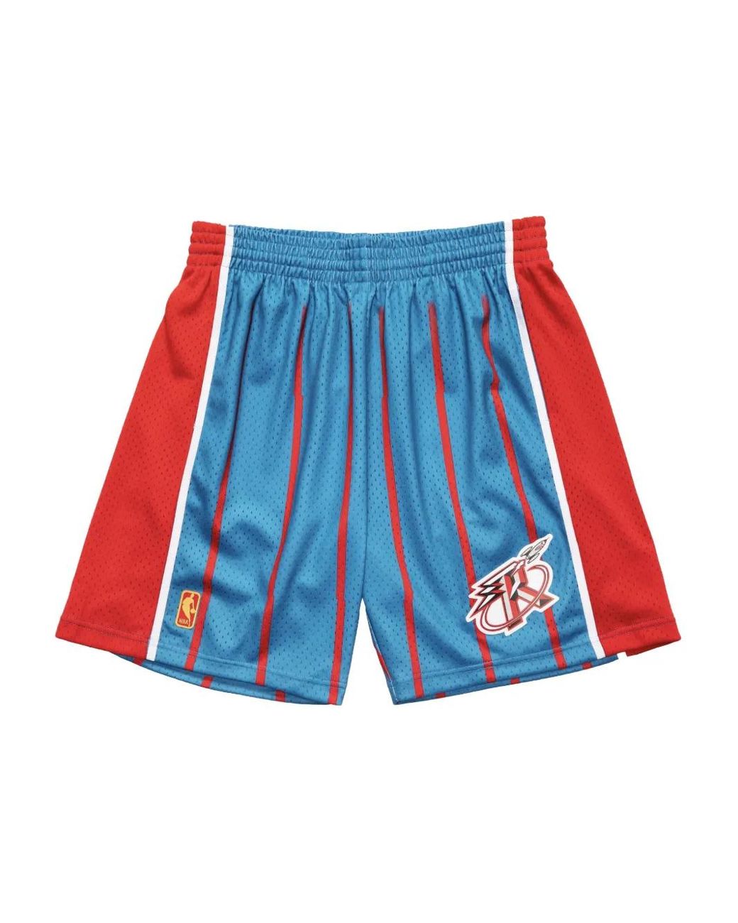 Mitchell & Ness Blue X Nba Houston Rockets 1996 Reload Shorts for men