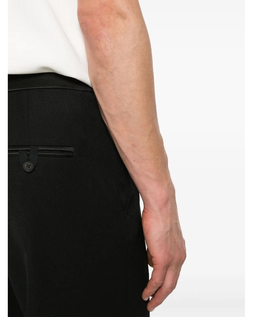 Jacquemus Black In Melo Straight Trousers