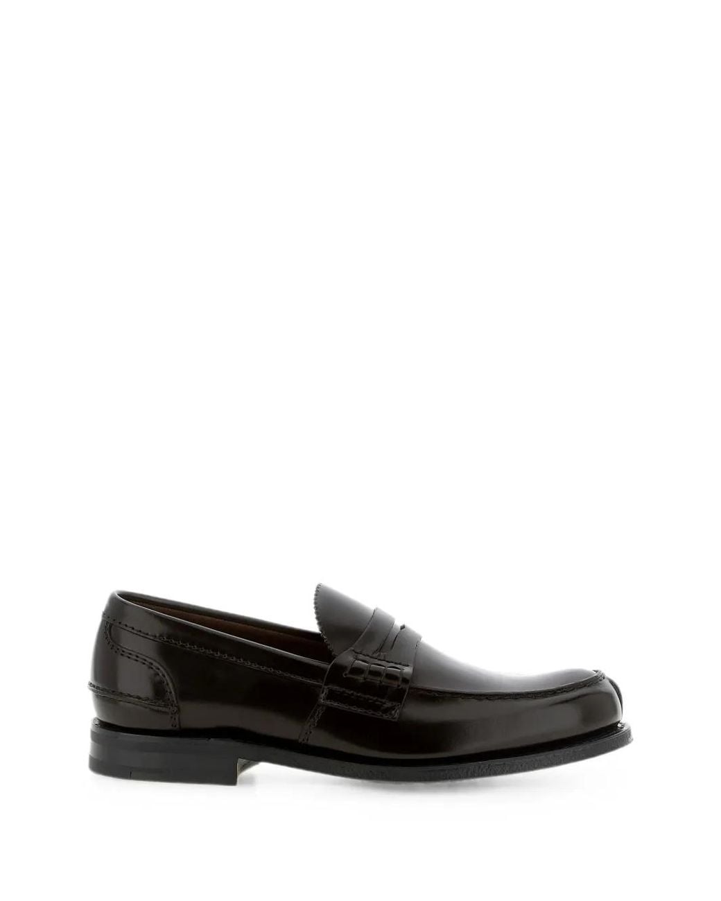 Church's Black Pembrey Polished Loafers for men