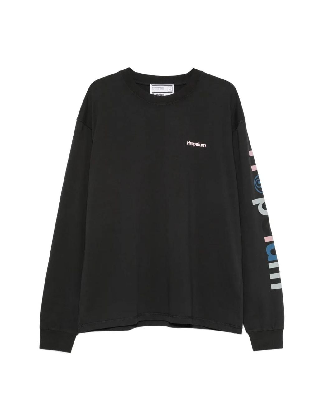 HOPEIUM Black T-Shirt À Imprimé Graphique for men