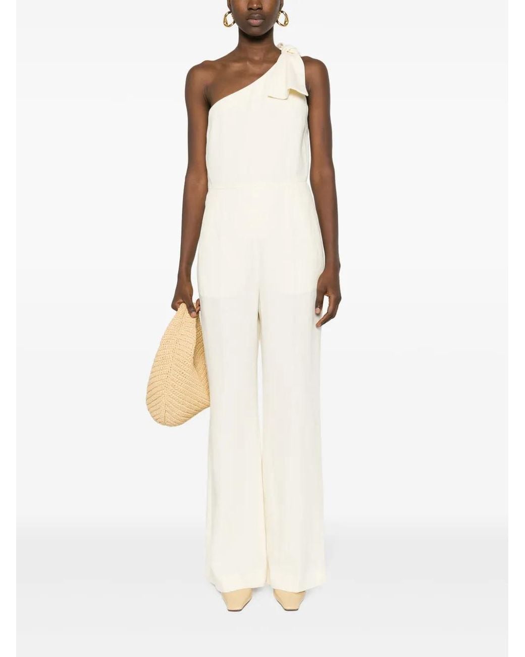 Chloé White Tuta Monospalla
