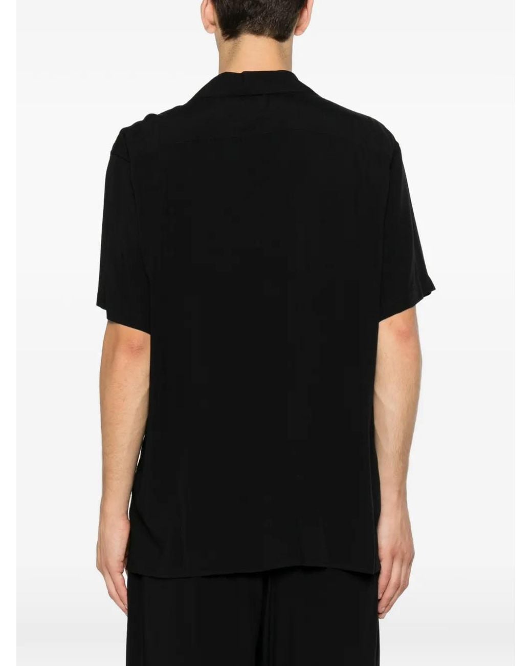 Camisa Con Cuello De Camisa MARSĒM de hombre de color Black