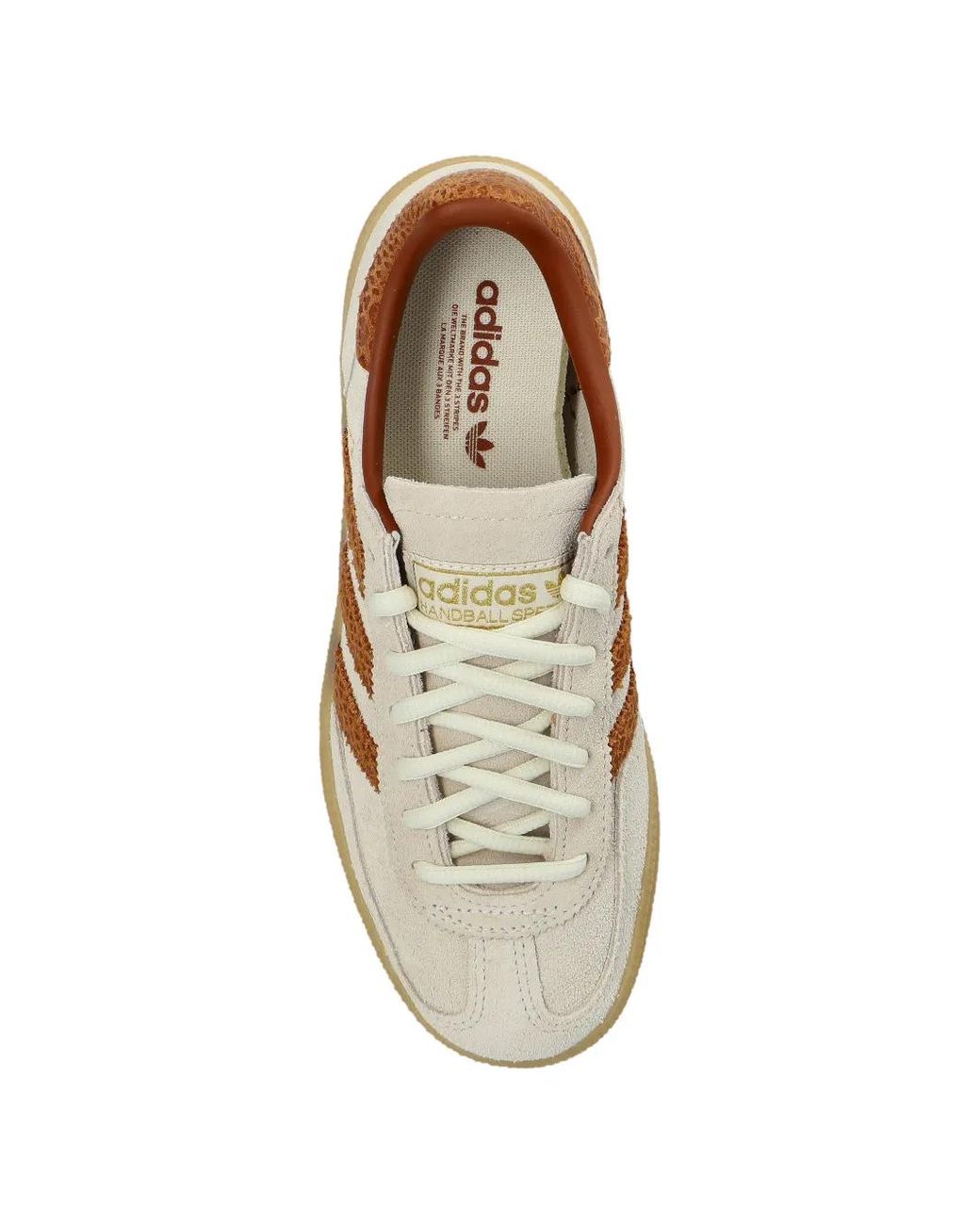 Adidas Brown 'Handball Spezial' Sports Shoes