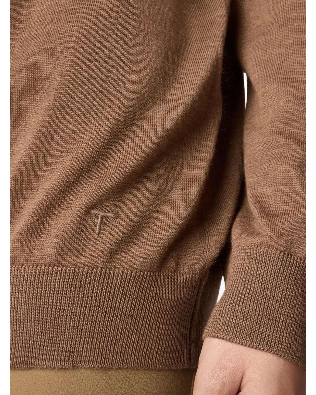 Tod's Brown Button Cardigan