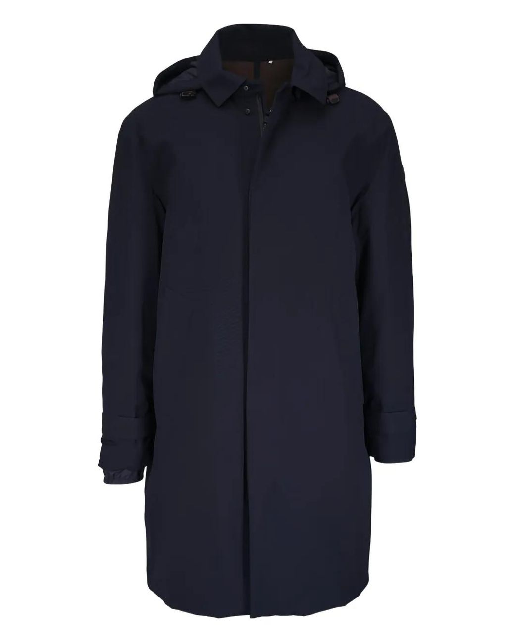 Moncler Blue Larezila Long-Sleeve Coat for men