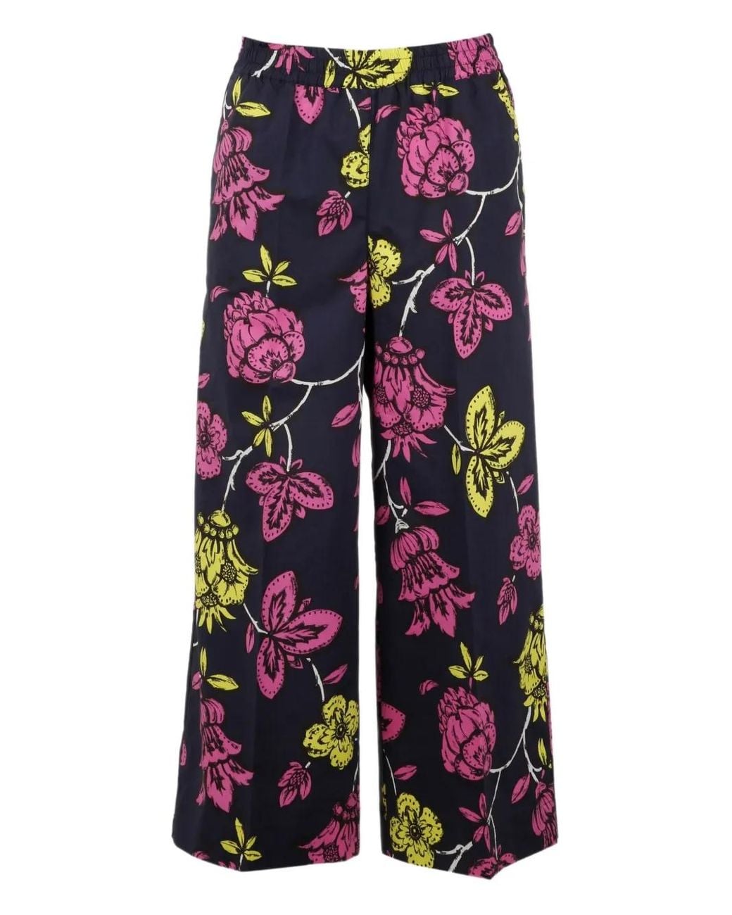 P.A.R.O.S.H. Blue Tropical Print Short