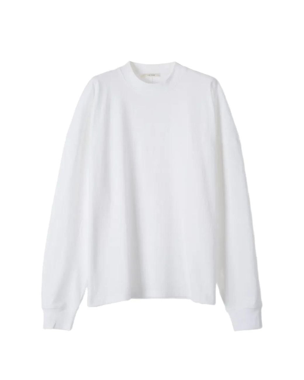 The Row White Long-Sleeve Cotton T-Shirt for men