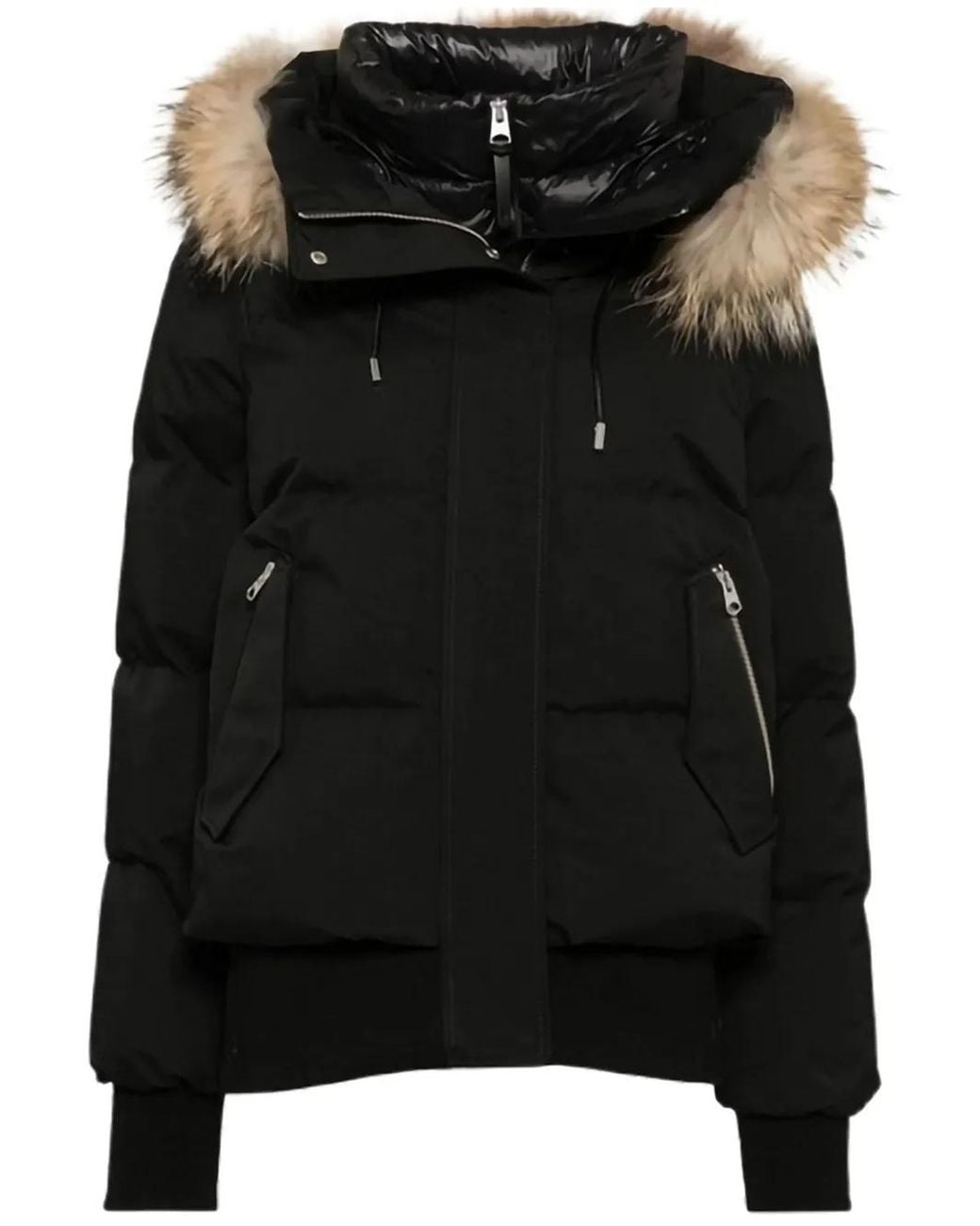 Mackage Black Doudoune À Fermeture Zippée