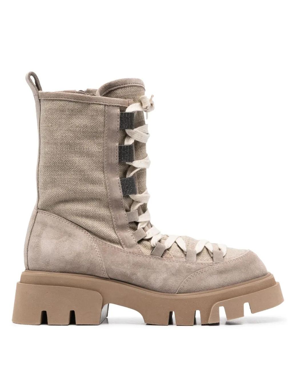 Brunello Cucinelli Natural Boots For The Modern Fashionista