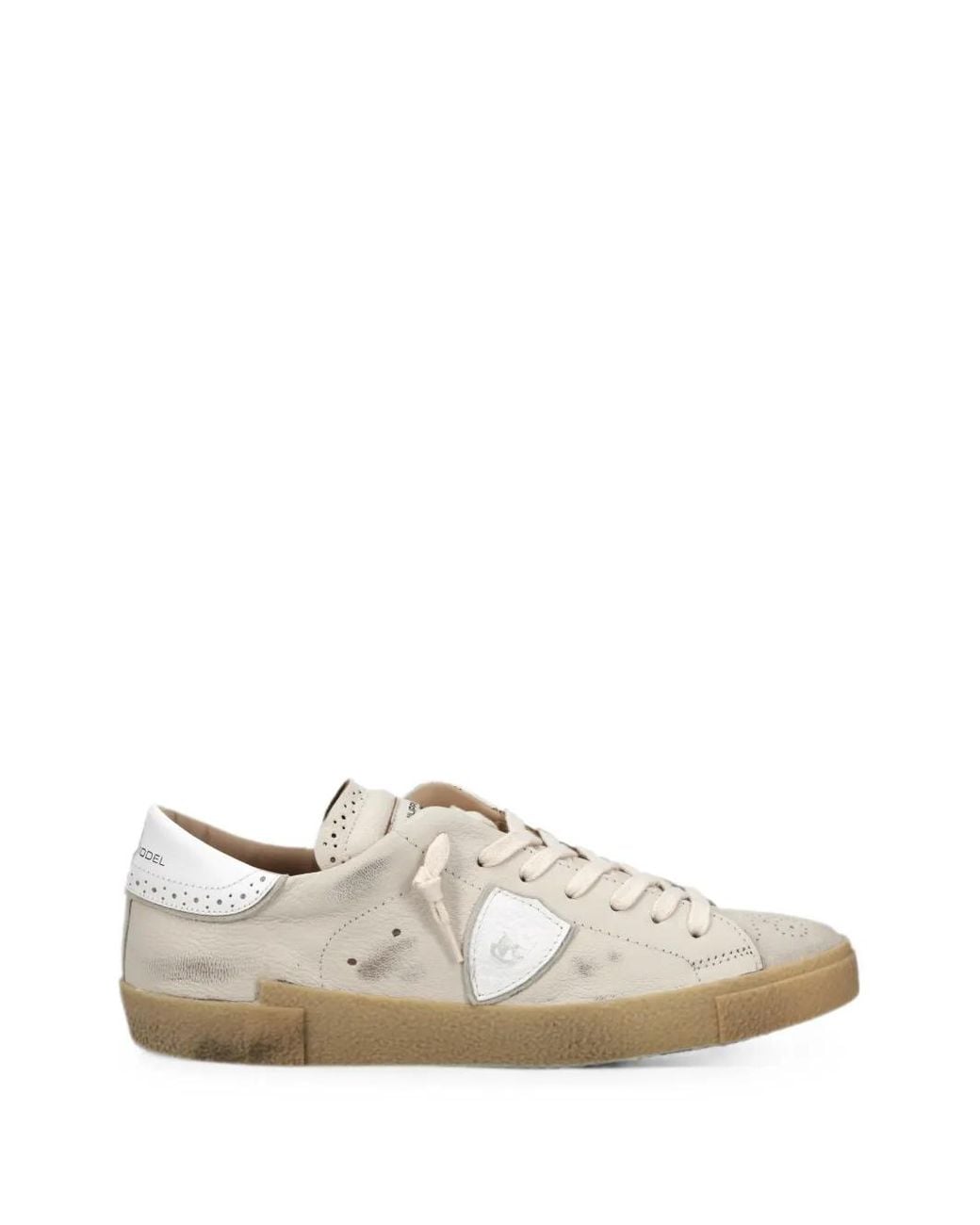 Philippe Model White Sneakers for men