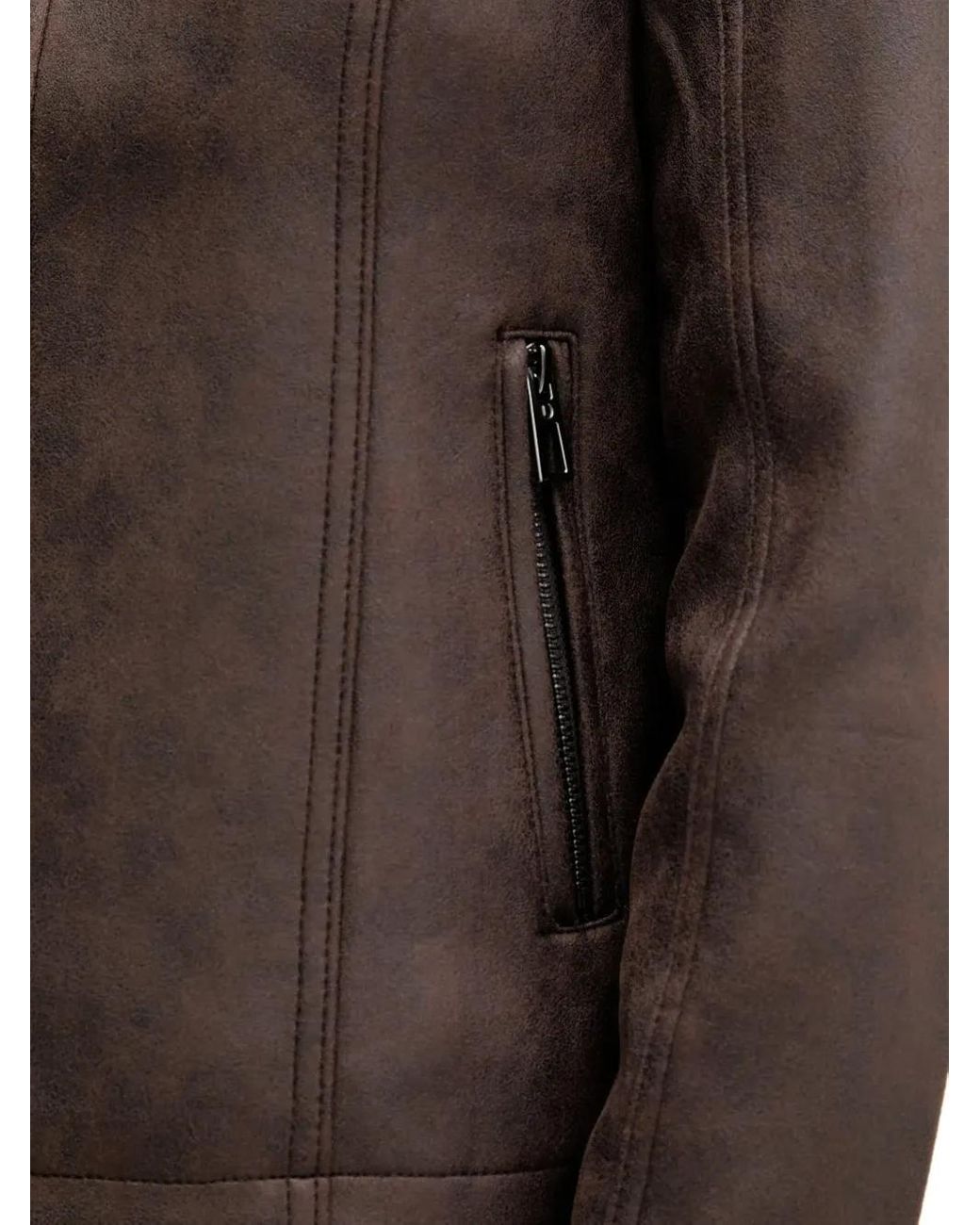 Desigual Brown Zip-Fastening Jacket