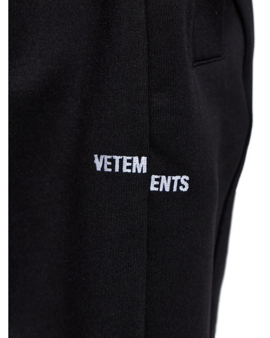 Vetements Trainingsbroek Met Logoprint in het Blue