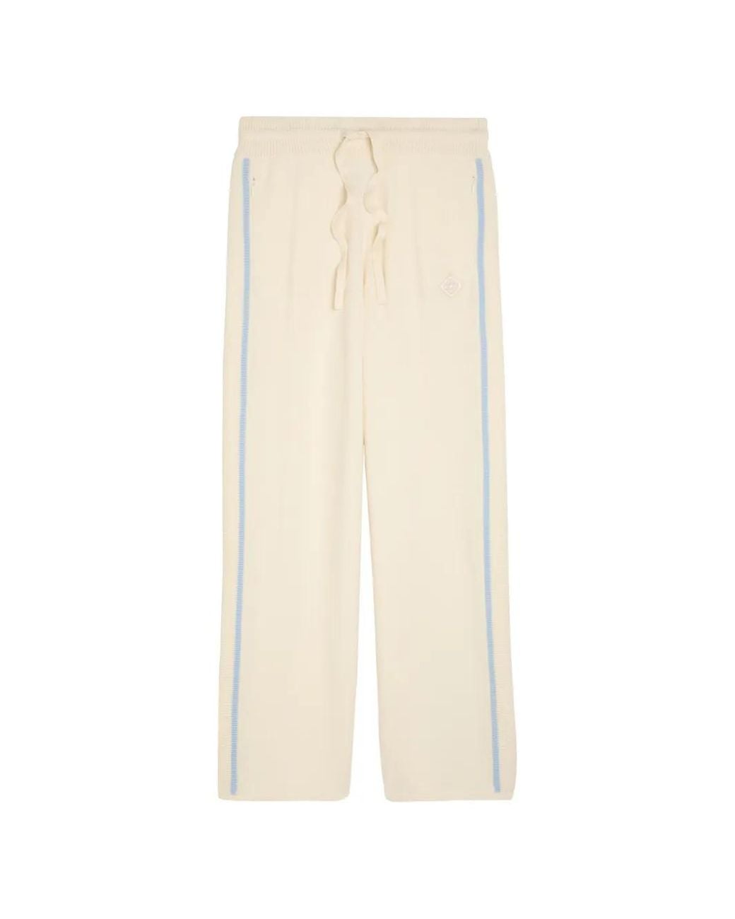 Casablanca White Pantalon De Jogging À Bande Latérale for men