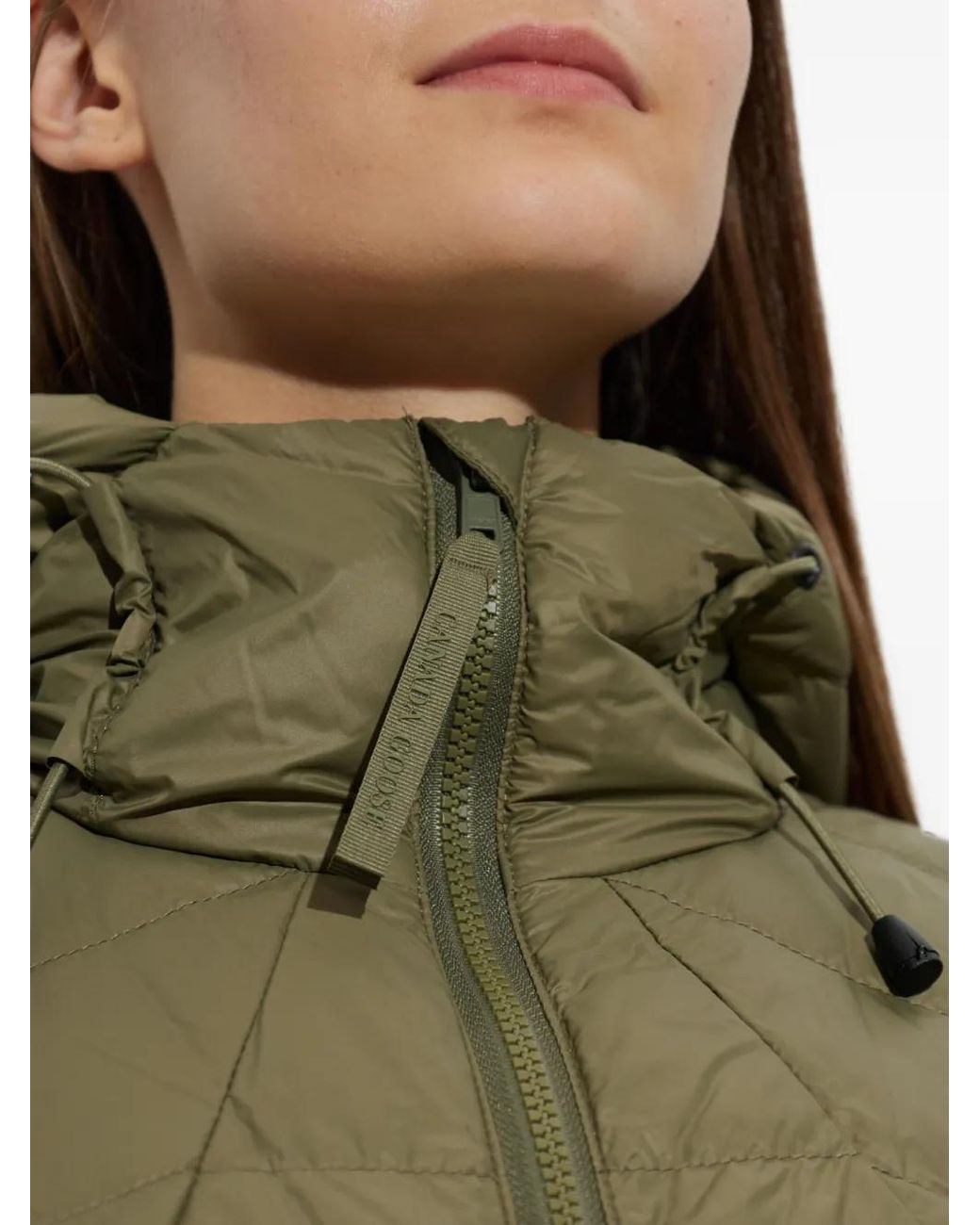 Canada Goose Green Veste Matelassée Abbott