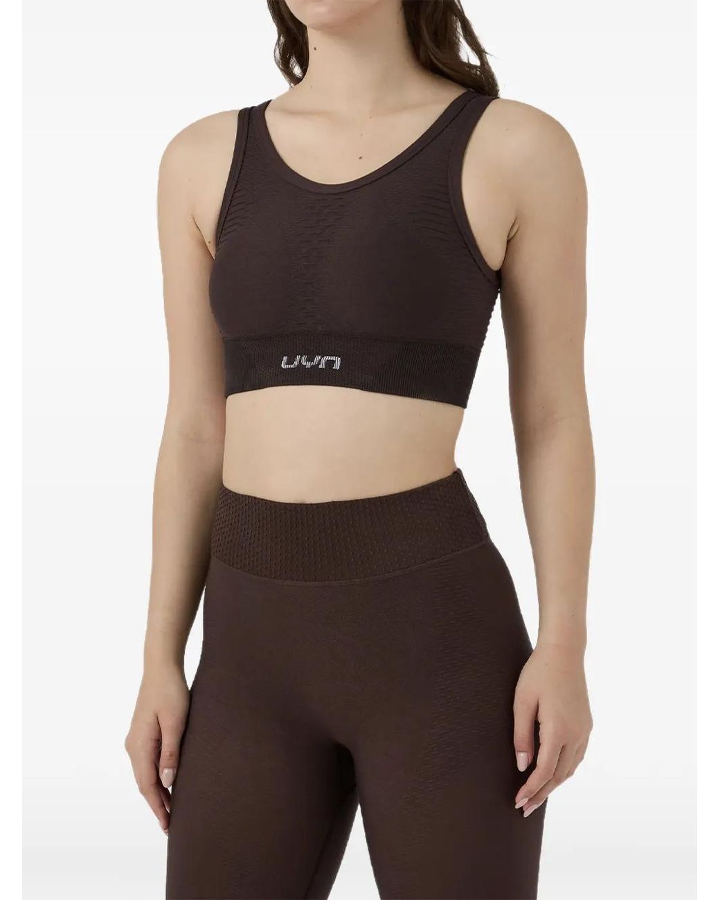 Uyn Brown Ribbed Top