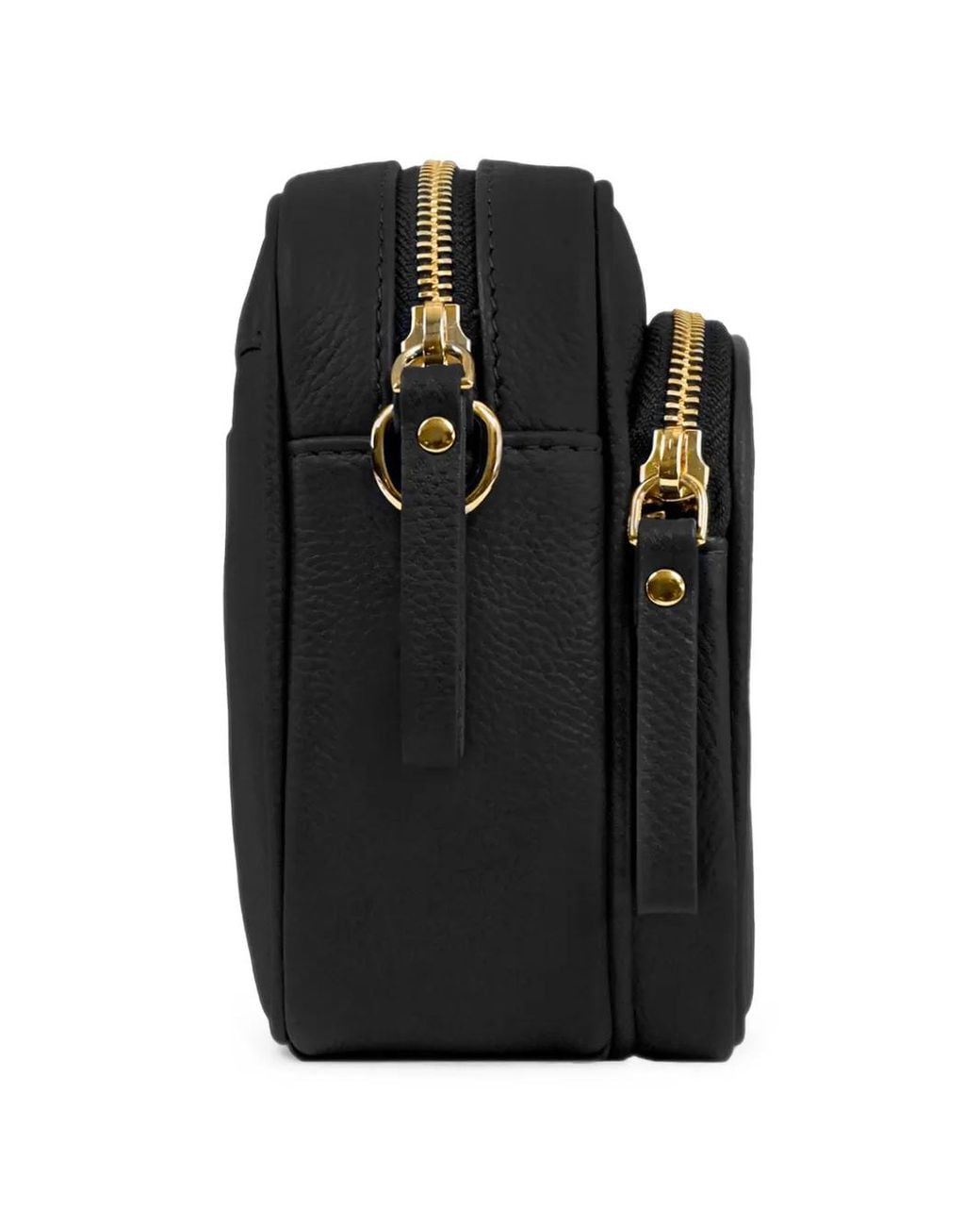 Apatchy London Black Sac À Bandoulière Betty En Cuir Grainé