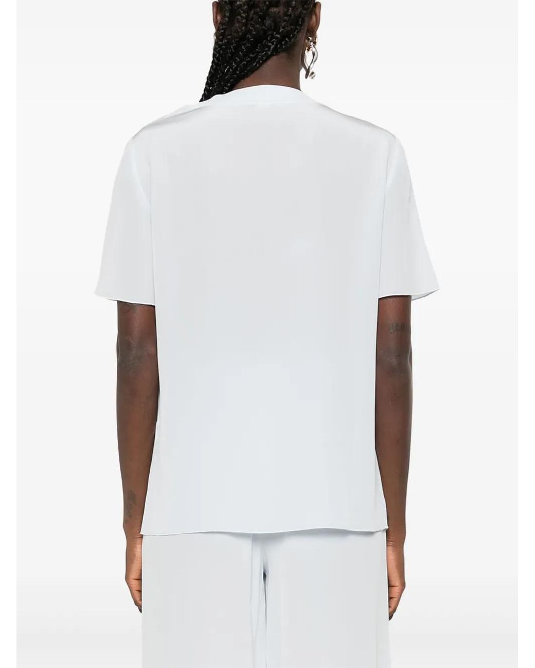 Joseph White Crew-Neck T-Shirt