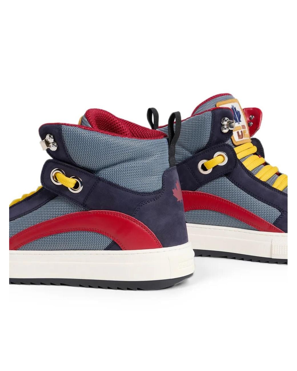 DSquared² Blue Boogie Hi-Top Sneakers