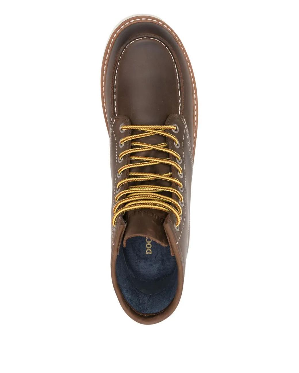 Botas Con Cordones Docksteps de hombre de color Brown
