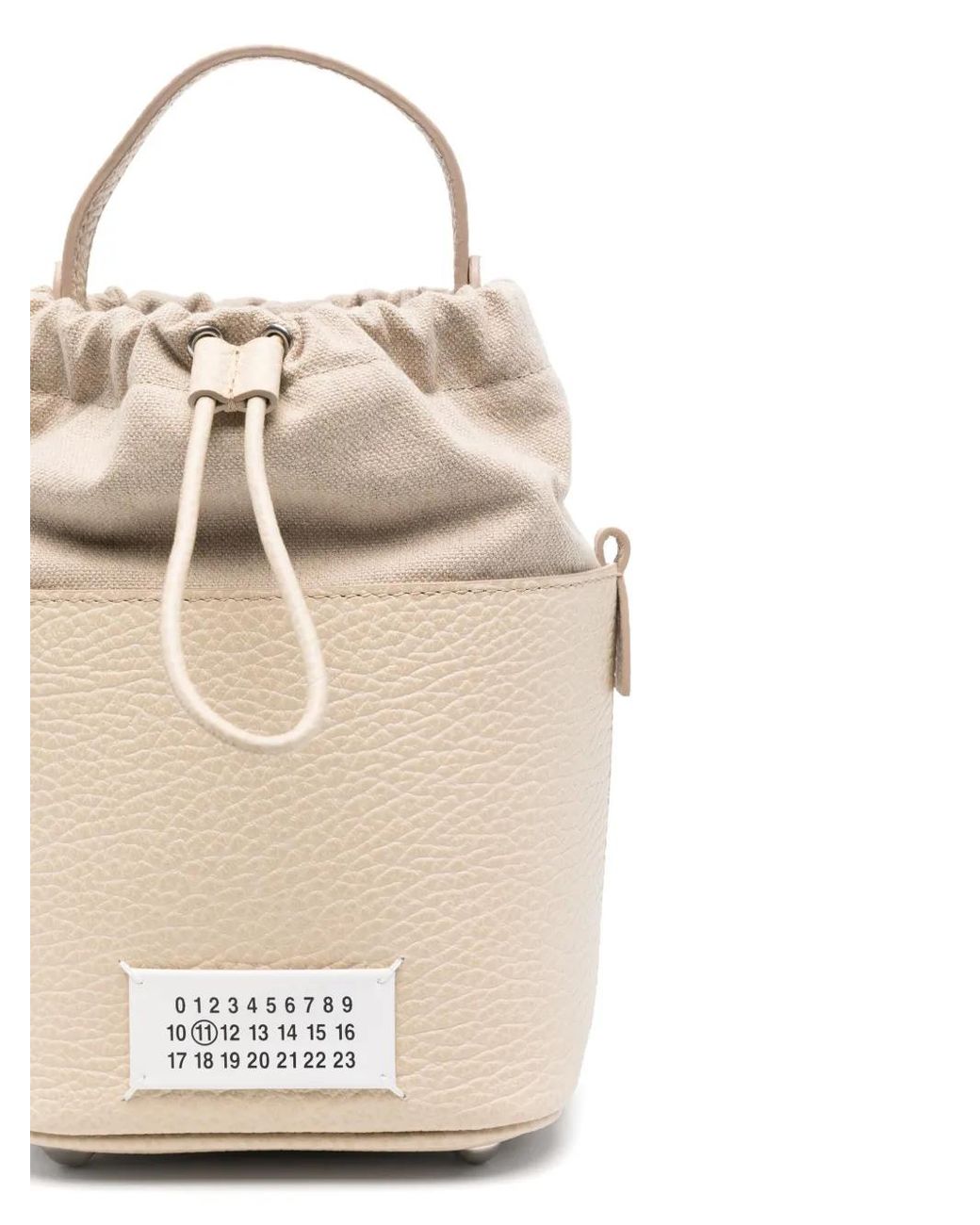 Maison Margiela White Small 5Ac Bucket Bag
