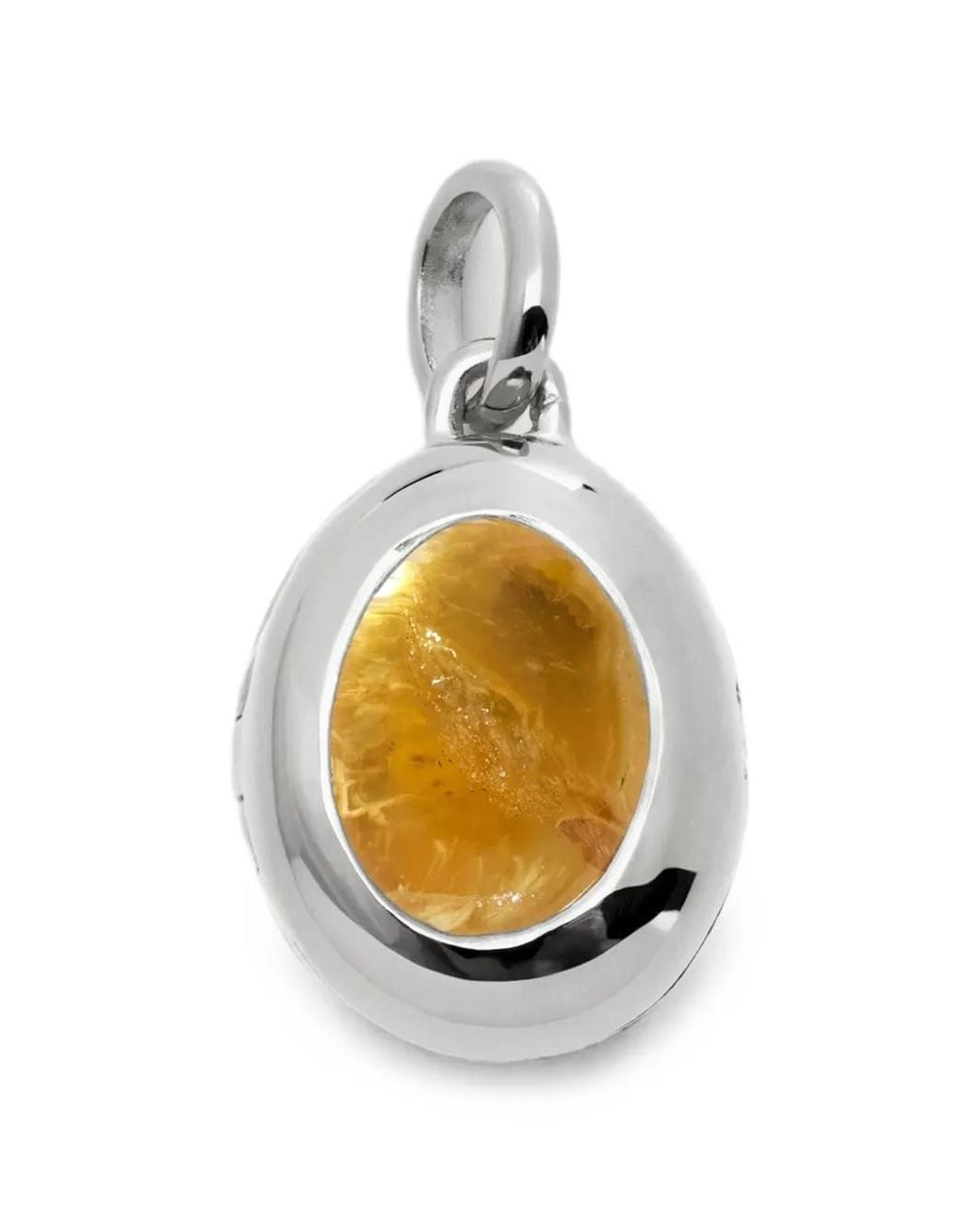 Monica Vinader Metallic November Birthstone Citrine-Embellished Necklace