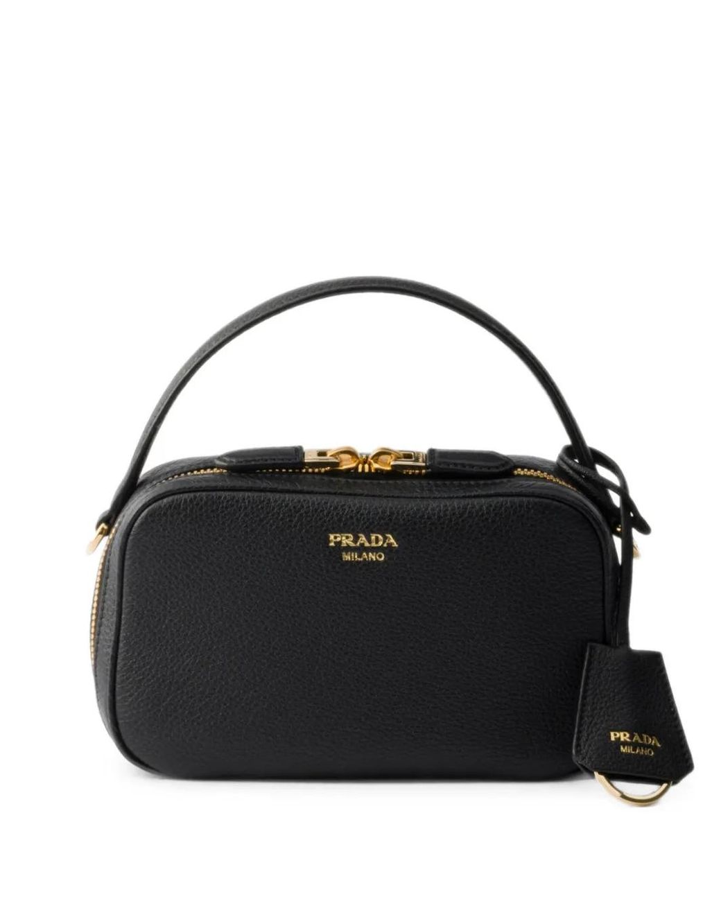 Prada Black Odette Leather Mini-Bag