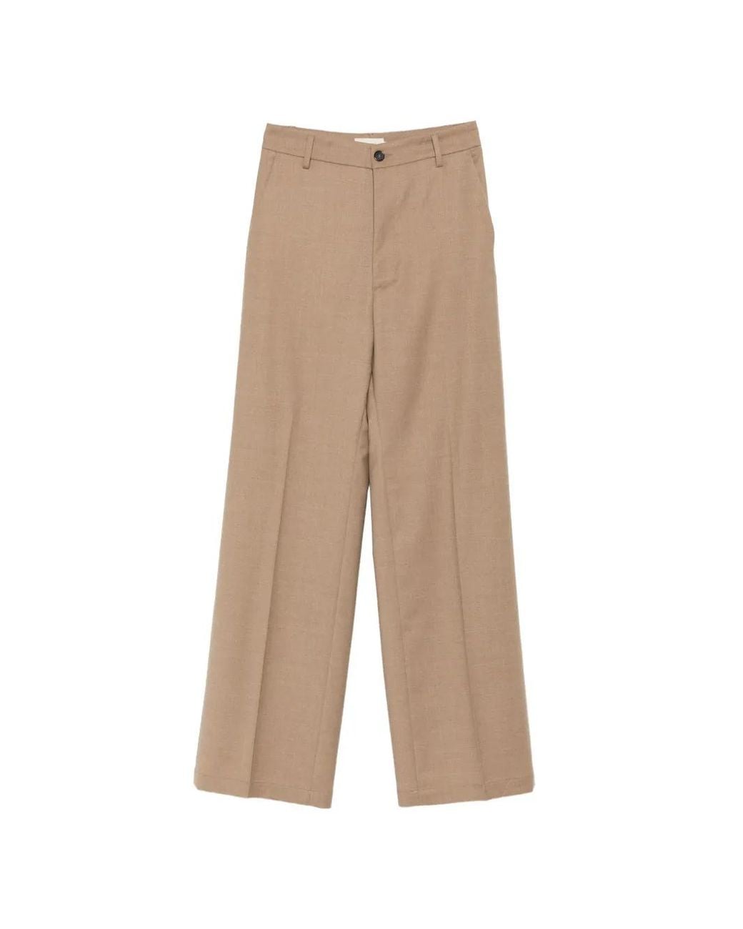 Barena Natural Nini Pressed-Crease Trousers