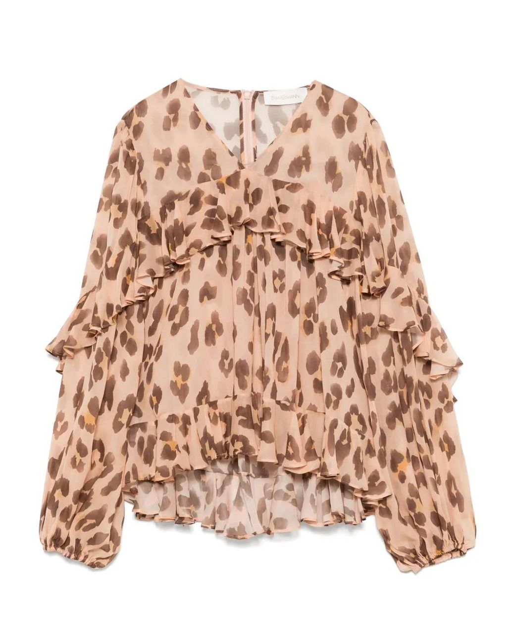 Zimmermann Natural Blouse Illuminate