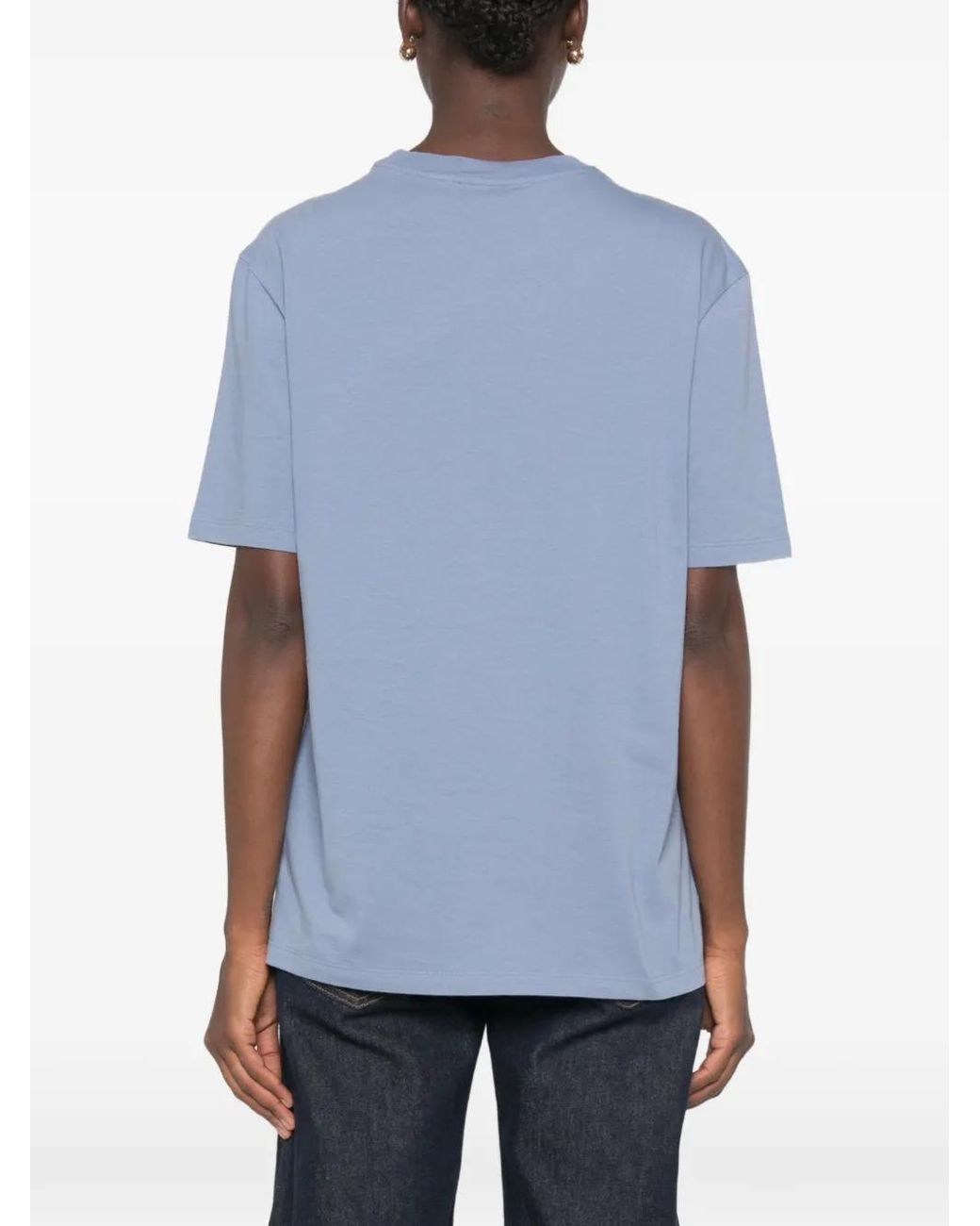 Etro Blue Short-Sleeves T-Shirt