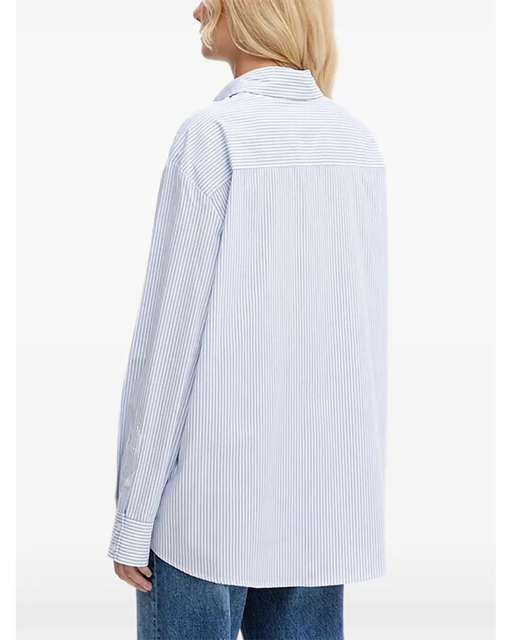 Guess Blue Chemise À Rayures