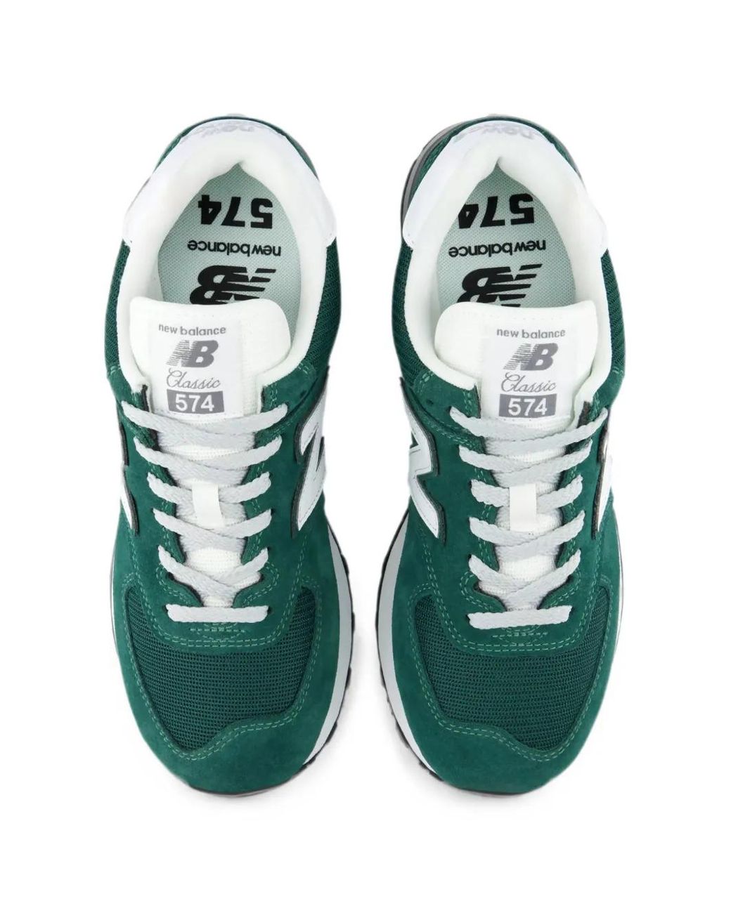 New Balance Green Baskets 574