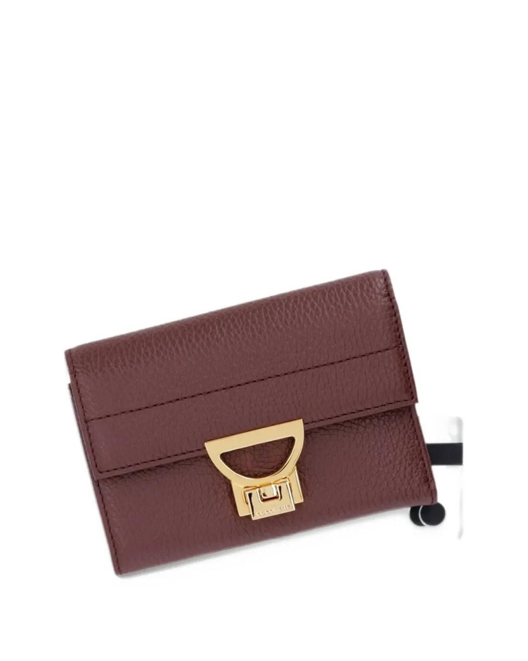 Coccinelle Purple Arlettis Grained-Leather Wallet