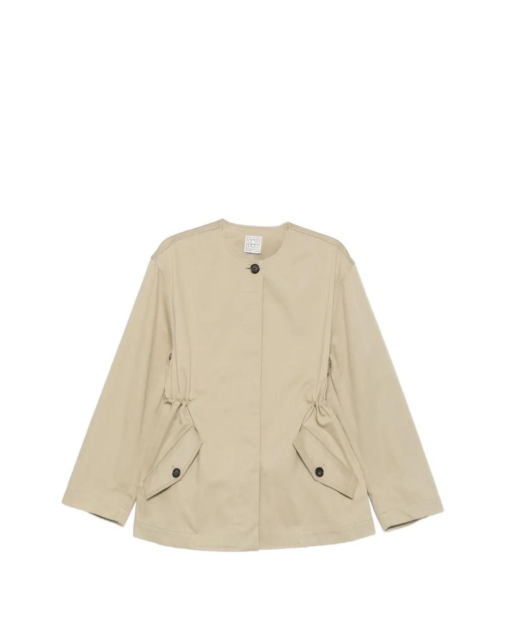 Totême Natural Cotton Twill Jacket