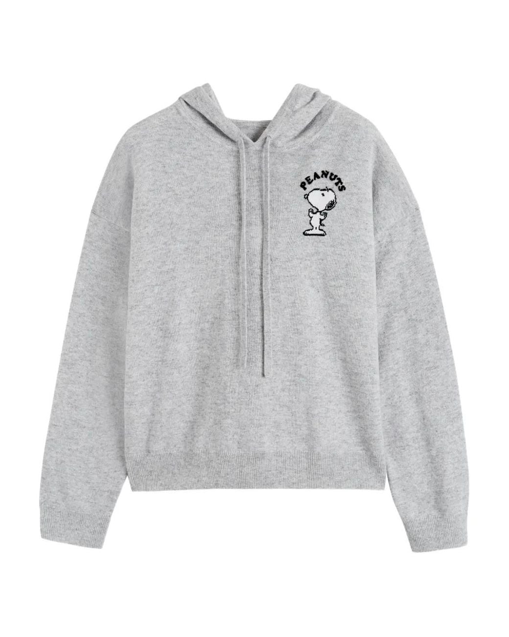 Chinti & Parker Gray X Peanuts Athletics Hoodie