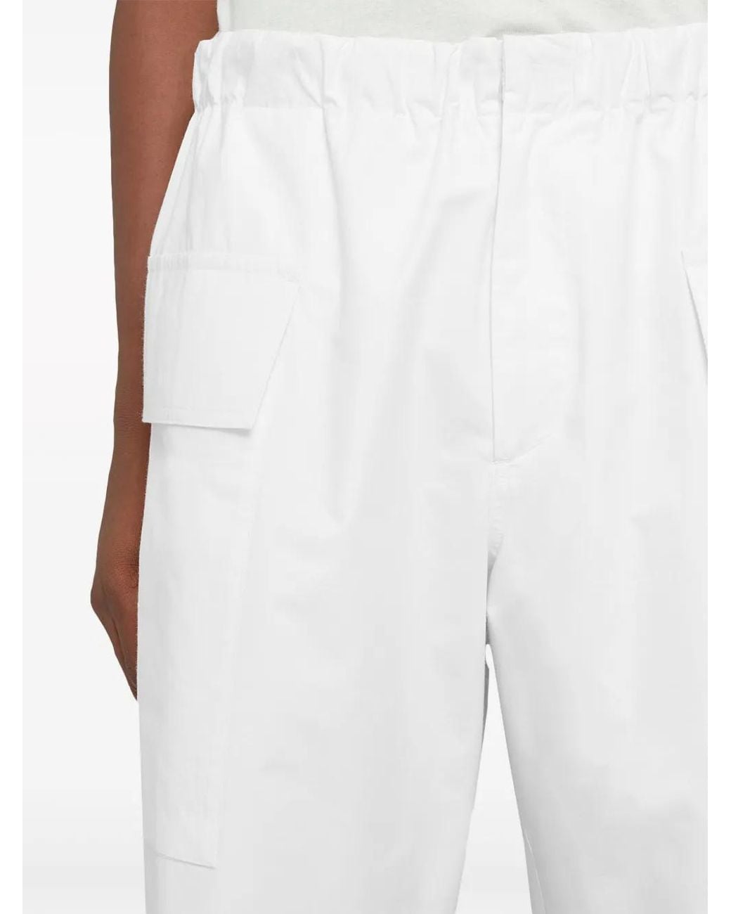 Jil Sander White Shorts for men