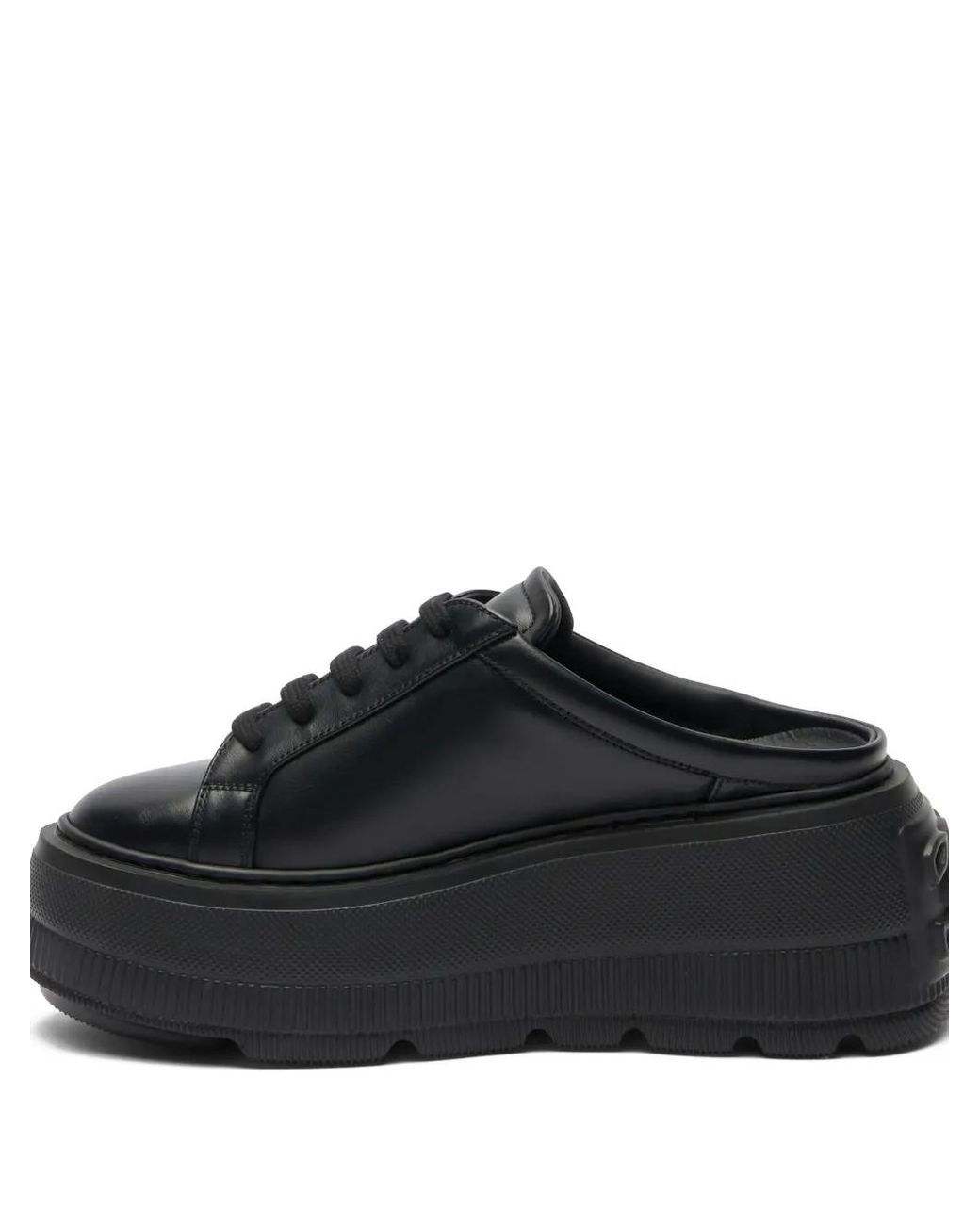 Casadei Black Nexus Platform Mules