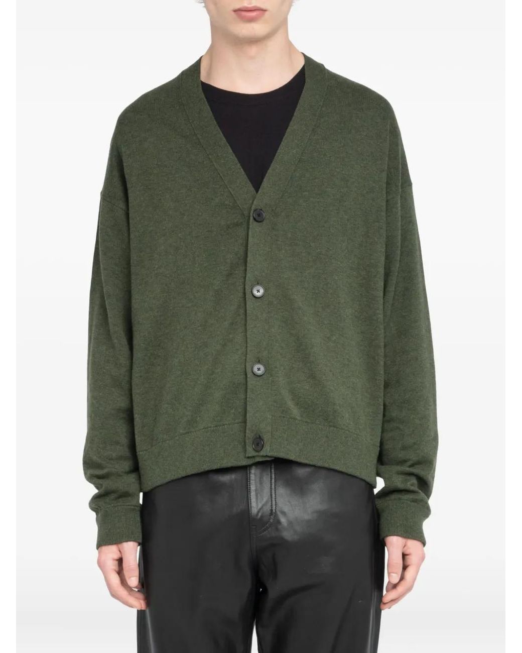 Zadig & Voltaire Green Mirko Cardigan for men